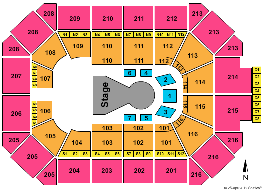 Allstate Arena Seating Chart