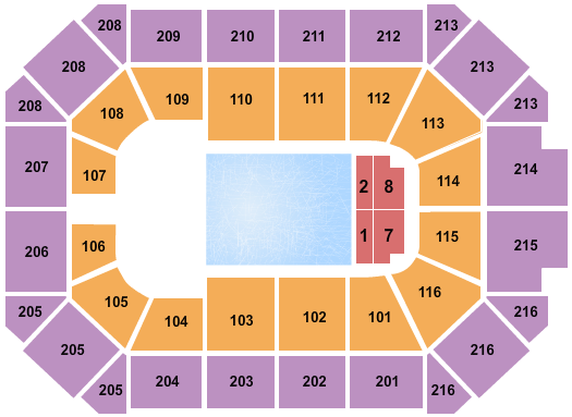 Allstate Arena Seating Chart: Disney On Ice 2024