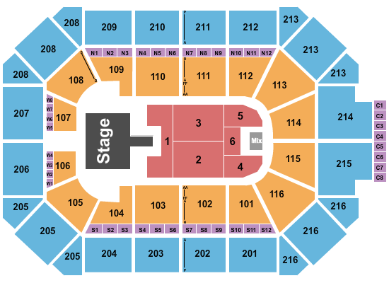 Allstate Arena Seating Chart: Don Omar