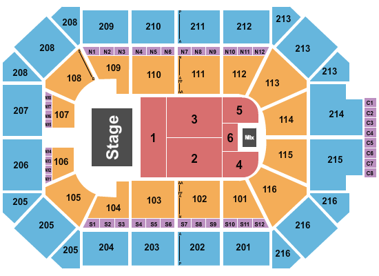 Allstate Arena Seating Chart: El Coyote