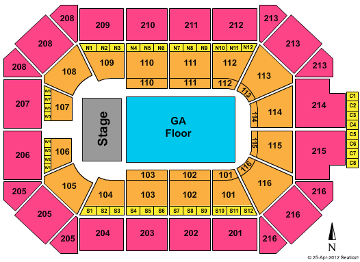 Allstate Arena Seating Chart