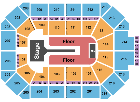 Allstate Arena Seating Chart: Florence and The Machine