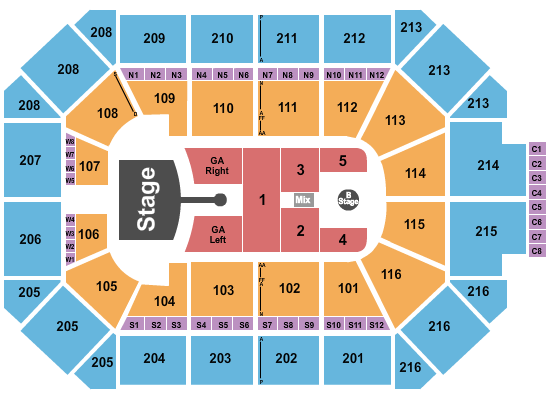 Allstate Arena Seating Chart: Greta Van Fleet