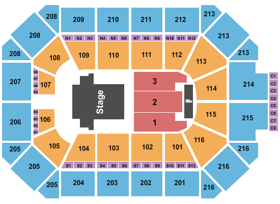 Allstate Arena Seating Chart: J-Hope