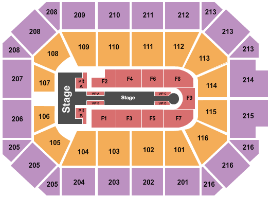 Allstate Arena Seating Chart: Jennifer Lopez 2024