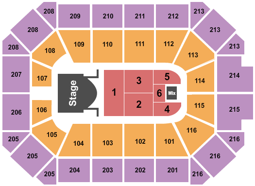 Allstate Arena Seating Chart: Jingle Ball