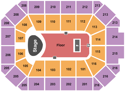 Allstate Arena Seating Chart: Kacey Musgraves