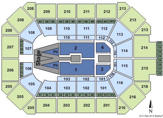 Allstate Arena Seating Chart
