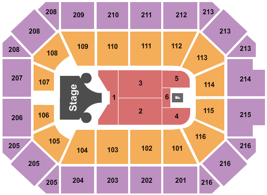 Allstate Arena Seating Chart: Missy Elliott
