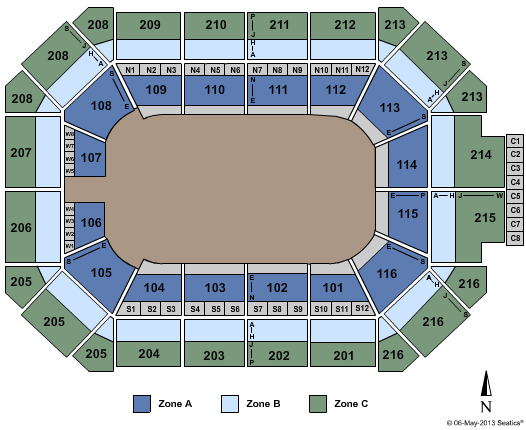 Allstate Arena Seating Chart