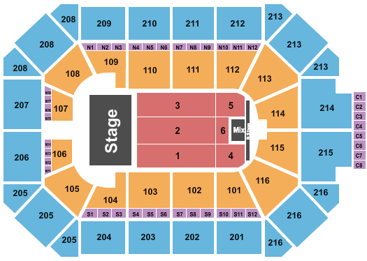 Allstate Arena Seating Chart: Ricardo Arjona