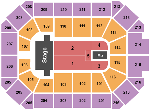 Allstate Arena Seating Chart: TSO 2023