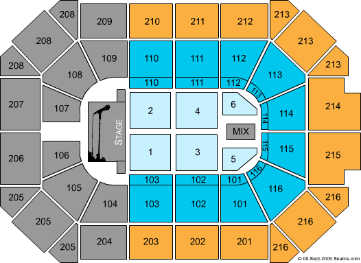 Allstate Arena Seating Chart