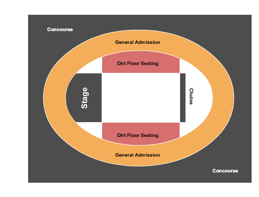 Alltech Arena at Kentucky Horse Park Seating Chart: Dirt Floor & GA