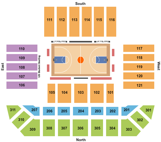 Ball State Worthen Arena Seating Chart