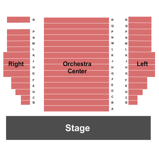 Alvina Krause Theatre Seating Chart: Endstage