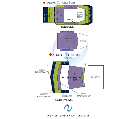 Alys Robinson Stephens Performing Arts Center Seating Chart