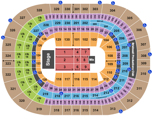 Capital One Arena Washington Dc Seating Chart