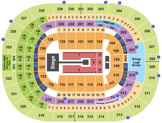 Amalie Arena Seating Chart: Anuel AA