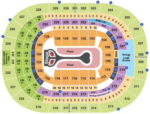 Amalie Arena Seating Chart: Benson Boone