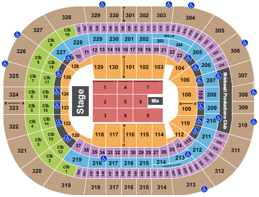 Nassau Coliseum Seating Chart Circus
