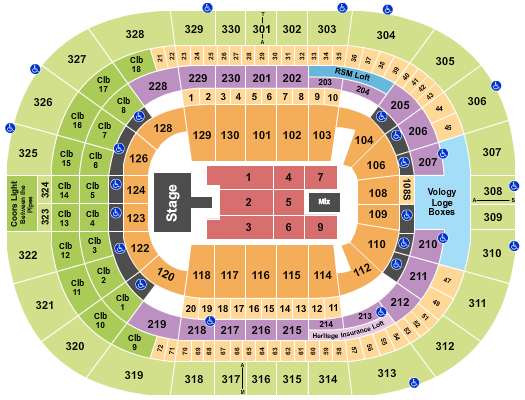 Amalie Arena Seating Chart: Don Omar