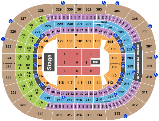 Trans-Siberian Orchestra Amalie Arena Seating Chart