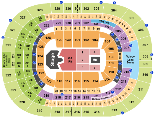 Amalie Arena Seating Chart: Ghost