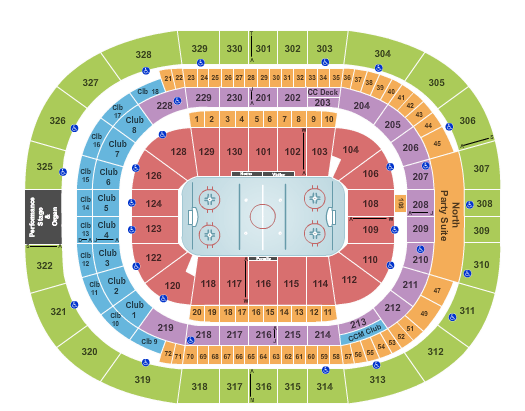 Disney On Ice Tickets Seating Chart Amalie Arena Hockey