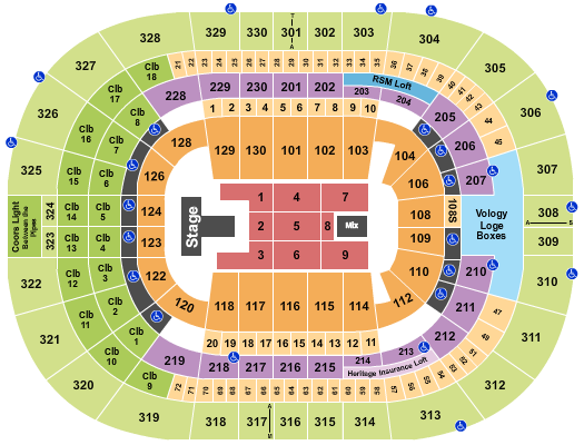 Amalie Arena Seating Chart: Maverick City Music