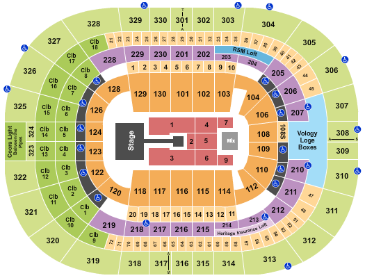 Amalie Arena Seating Chart: Nicki Minaj