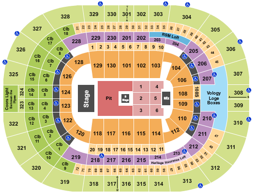 Amalie Arena Seating Chart: Nine Inch Nails