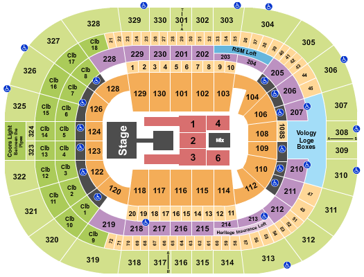Benchmark International Arena Seating Chart: Peso Pluma