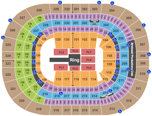 Rupp Arena Wwe Seating Chart