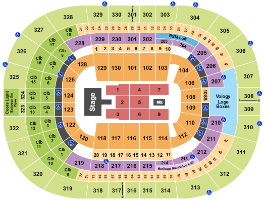 Amalie Arena Seating Chart: Wu-Tang Clan