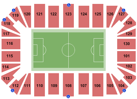 Amarillo Civic Center Seating Chart: Soccer