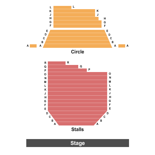 Ambassadors Theatre Seating Chart