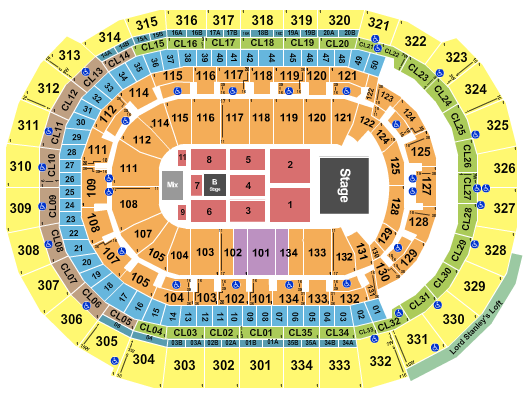 Amerant Bank Arena Seating Chart: Casting Crowns