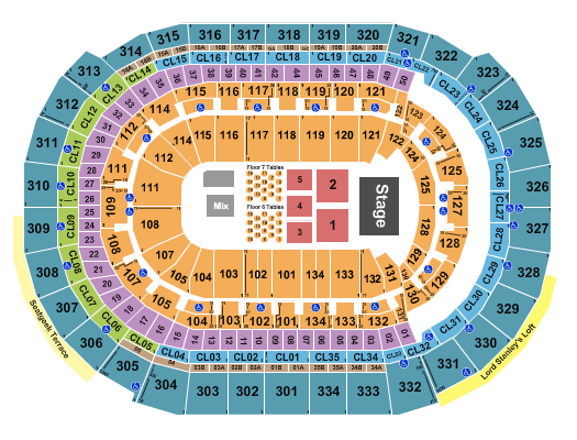 Amerant Bank Arena Seating Chart: Janet Jackson