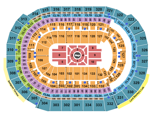 Amerant Bank Arena Seating Chart: Nate Bargatze