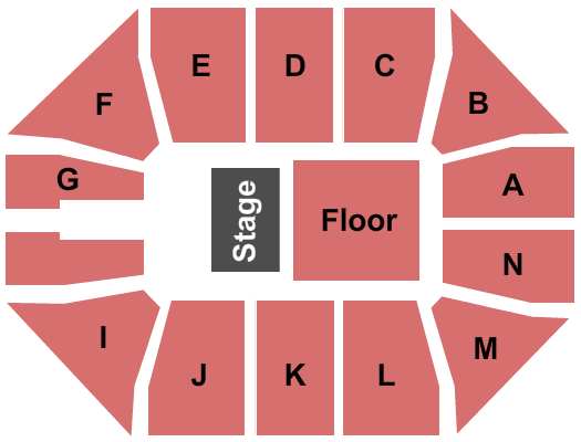 America First Event Center Seating Chart: Trace Adkins