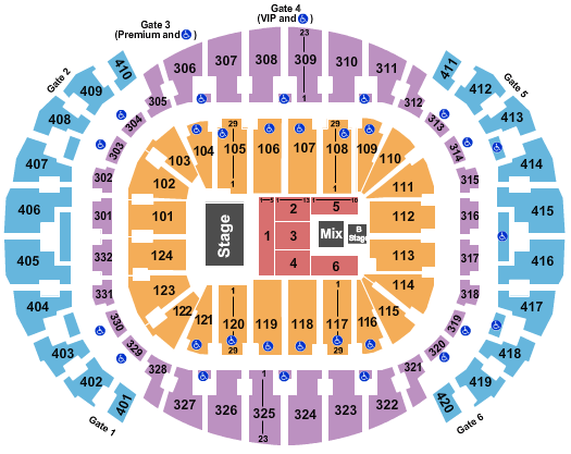 Aaa Arena Seating Chart