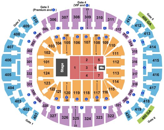 Ricardo Arjona Miami-Dade Arena Seating Chart