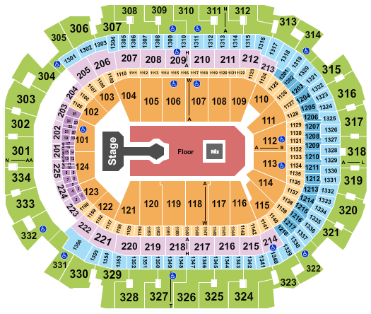 American Airlines Center Seating Chart: Don Toliver