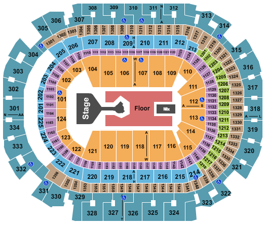 American Airlines Center Seating Chart: Don Toliver