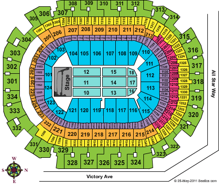 American Airlines Center Seating Chart