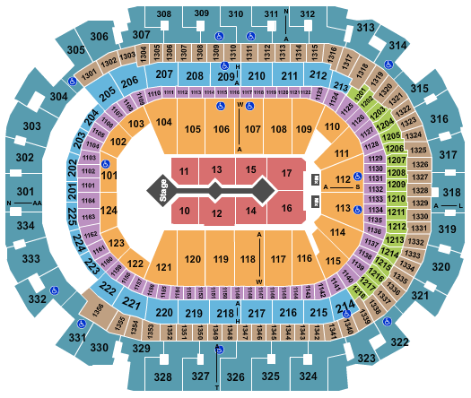American Airlines Center Seating Chart: For King And Country