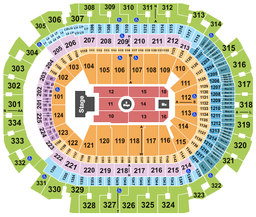 American Airlines Center Seating Chart: Melanie Martinez