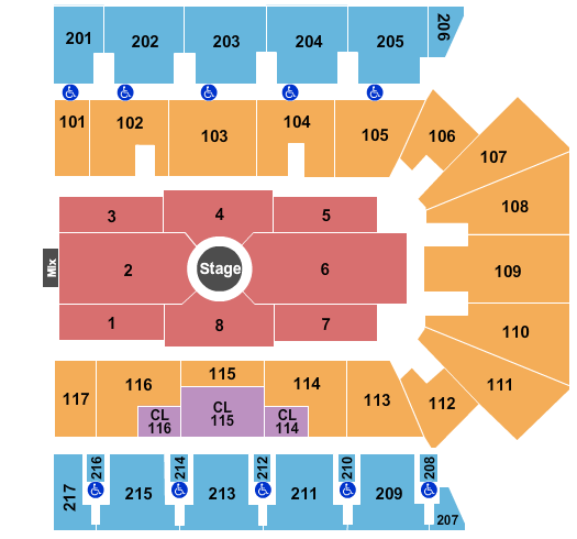 Hilliard Center Arena Seating Chart: Nate Bargatze