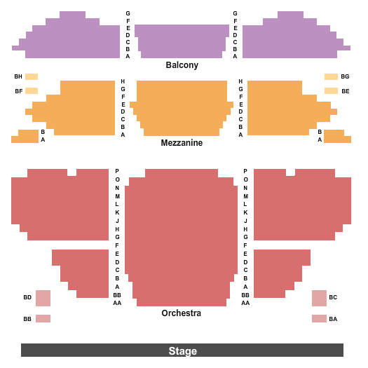 American Conservatory Theater Map